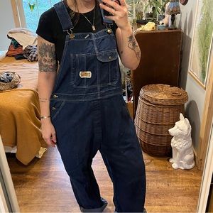 Red Camel vintage denim overalls